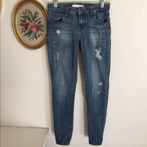 Francesca’s Eunina skinny ankle jeans